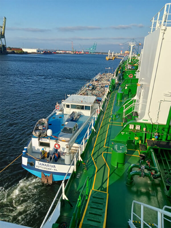 Port of Antwerp saw its first methanol bunkering to one of Proman Stena's new methanol-fueled tankers